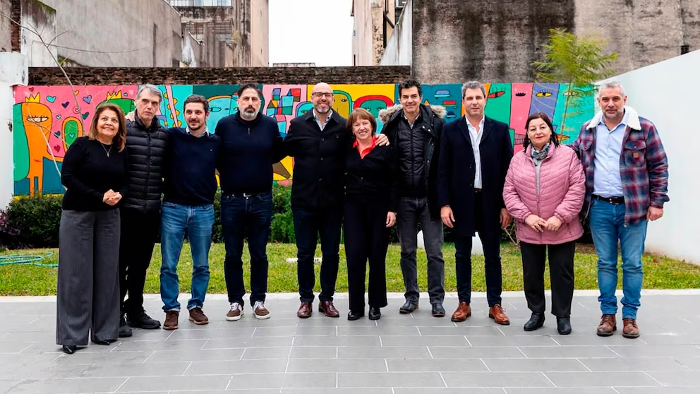Algunos de los dirigentes que conforman la propuesta federal del peronismo, dentro del esquema de Fuerza Patria