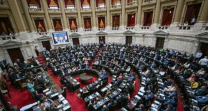 Cruces y tensiones en el debate exprés en Diputados (LUIS ROBAYO/AFP)