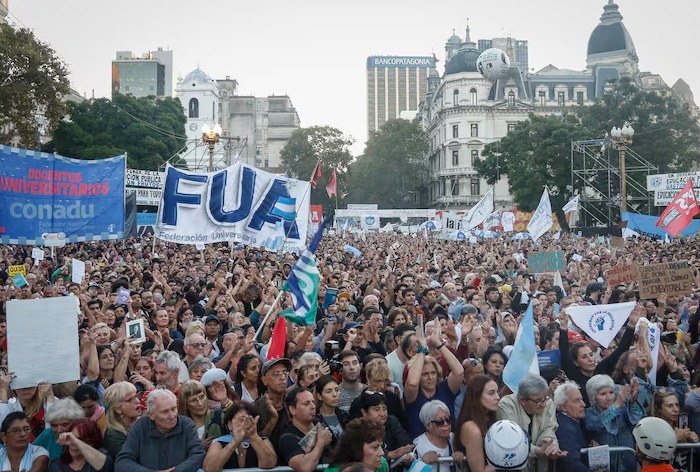 El Frente Universitario anticipó que saldrá a las calles si el Gobierno no cumple con la ley. (Leandro Teysseire) El Frente Universitario anticipó que saldrá a las calles si el Gobierno no cumple con la ley. (Leandro Teysseire)