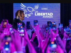 Bunker La Libertad Avanza tras las elecciones de octubre (Guido Piotrkowski)